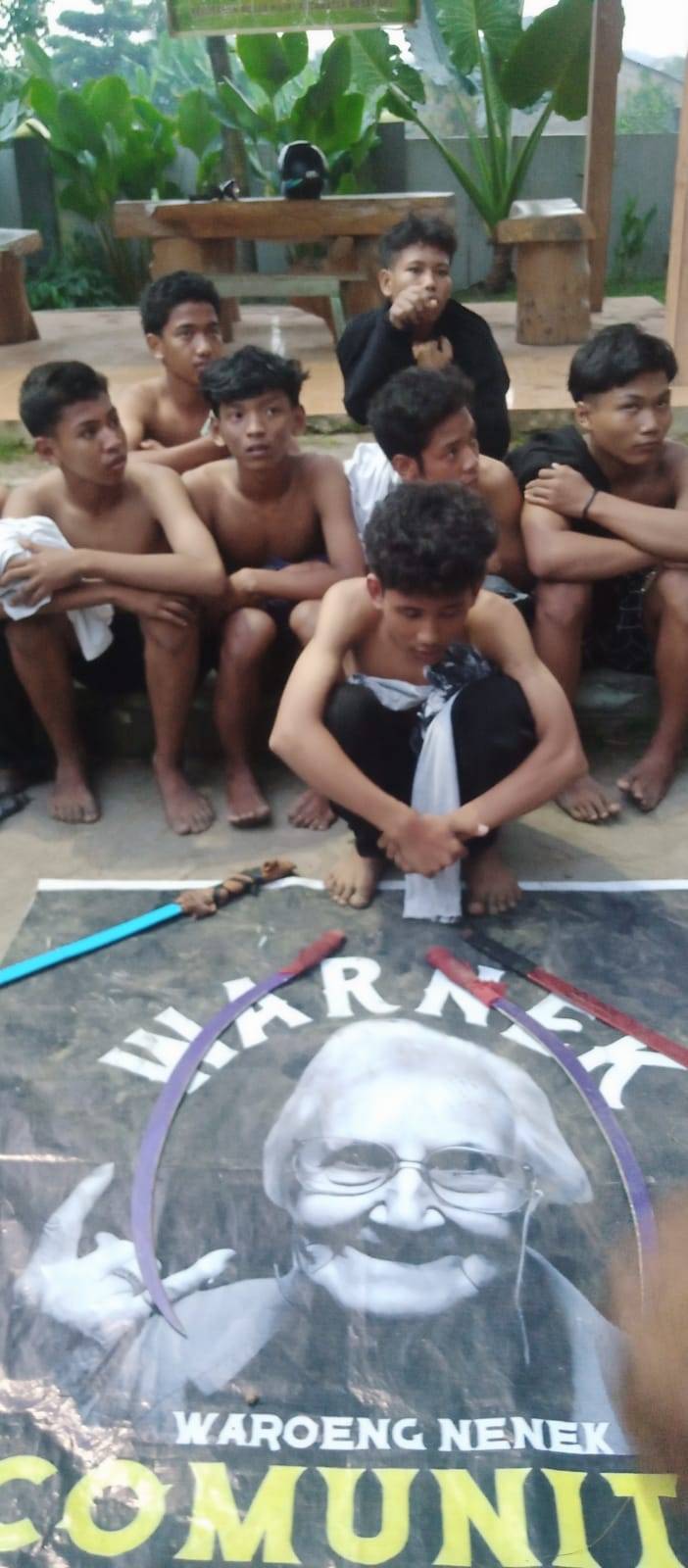 Geng Motor Diamankan Warga Saat Akan Melakukan Tawuran Di Medan Deli