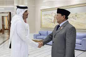 Menhan Prabowo Temui Emir Qatar, Bahas Peningkatan Hubungan Pertahanan