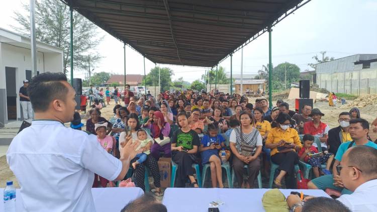 Warga Tanah 65 Dusun 24 Desa Sampali Direlokasi Pengembang