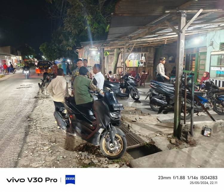 Polsek Bangun Lakukan Patroli Guna Antisipasi Peredaran Narkoba dan Kejahatan