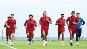 Para Pemain Timnas Indonesia kini Sedang Melakukan Pemusatan Latihan