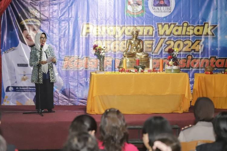 Peringatan Hari Raya Waisak, dr Susanti; Rajut Persatuan Kerukunan dan Toleransi
