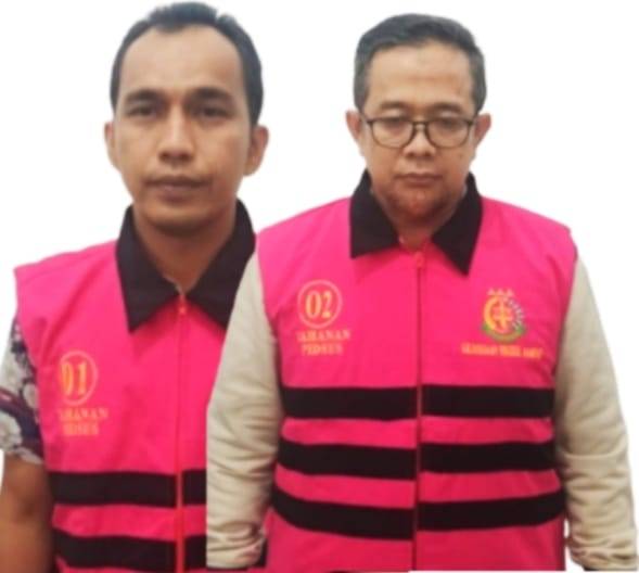 Nikmati Hasil Uang Haram, RHH Dan EHA Resmi Ditahan Kejaksaan Negeri Asahan
