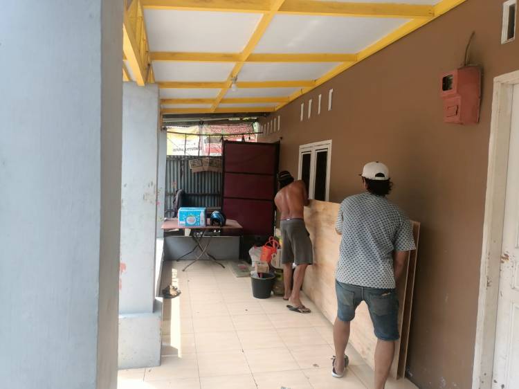 BPBD Medan Bamtu Korban Kebakaran di Gg.Musholla