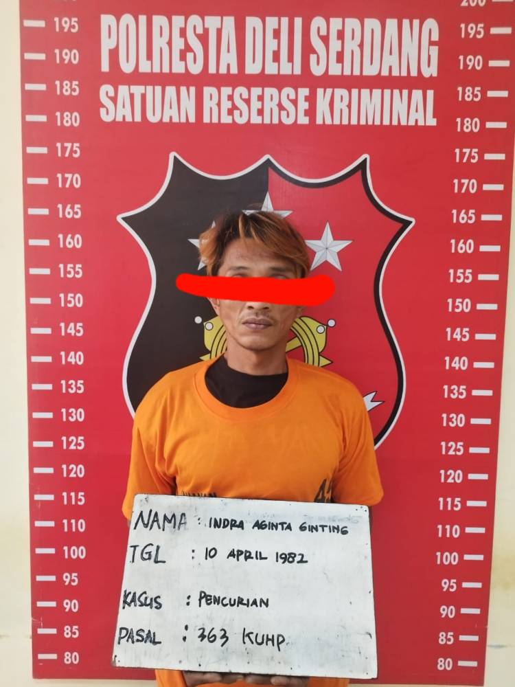Residivis Pencuri Rumah Kosong ditangkap Jatanras Polda Sumut