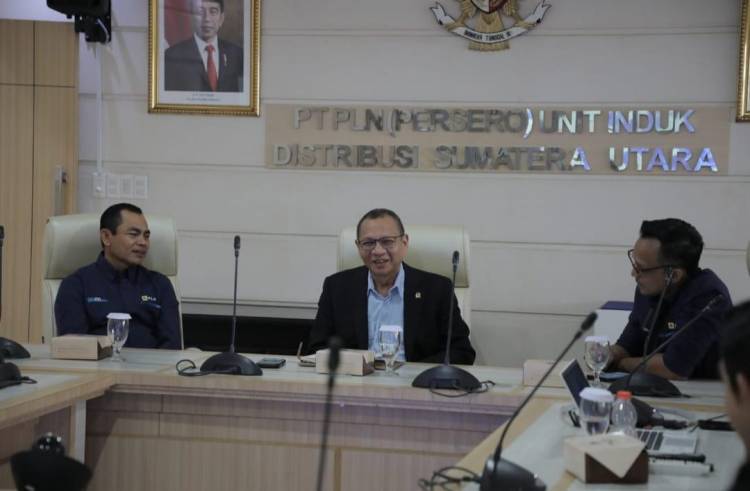 Kunker ke Sumut, Anggota Komisi VI DPR RI Apresiasi Pelayanan PLN Kepada Masyarakat