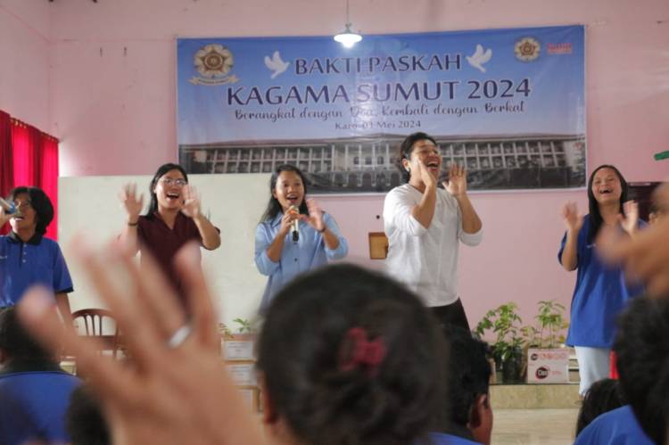 Kagama Sumut Rayakan Paskah Bersama Penyandang Disabilitas