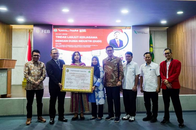 Kuliah Umum Direktur SDM & TI PTPN IV PalmCo,  SDM Kunci Peningkatan Kinerja Melalui Transformasi