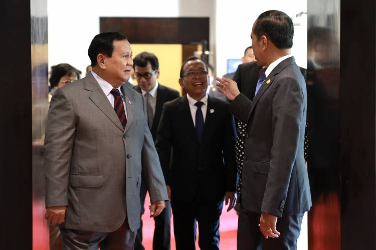 Menhan Prabowo Hadiri The 10th World Water Forum Yang Dibuka Resmi Presiden Jokowi di Bali