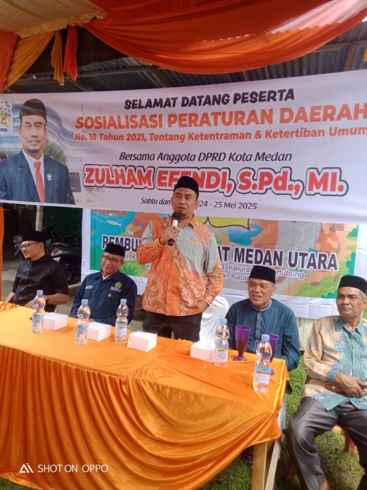 Zulham Effendi,S.Pd.,MI. : Ketertiban Dalam Pelaksanaan Pelayanan Masyarakat Itu Penting