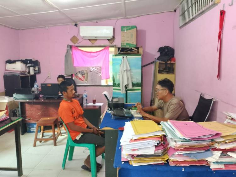 Polres Simalungun Tangkap Pelaku Pencurian Cat Senilai Jutaan Rupiah Di Panglong Sakhi
