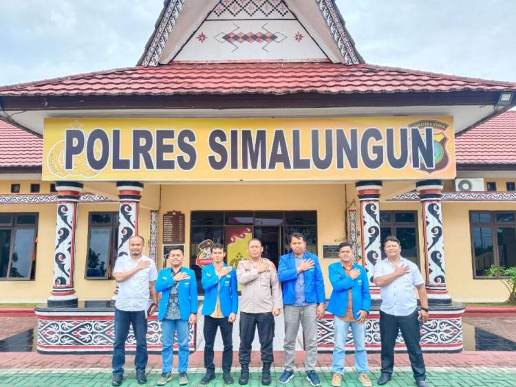 Kapolres Simalungun Terima Kunjungan Silaturahmi Pengurus PMII, Kolaborasi Rawat Kamtibmas