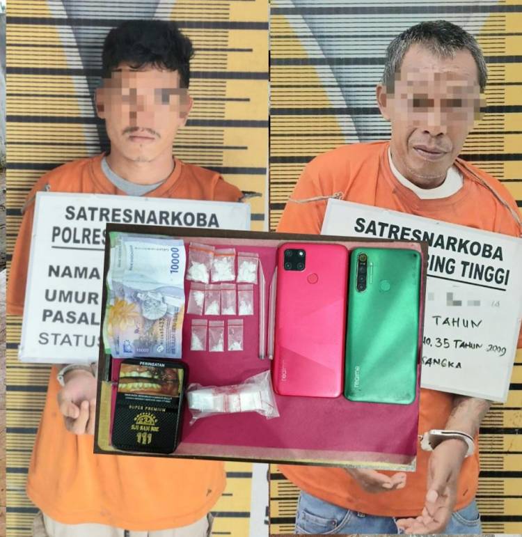 Villa Kali Mas Digrebek, 2 Pengedar Sabu Diangkat