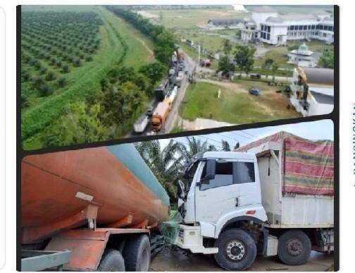 Jalinsum Asahan - Labura Macet Total, Penyebabnya Ini Kata Kasat Lantas Polres Labuhanbatu