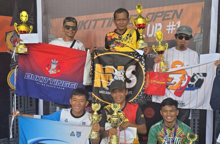 Meski Hanya 8 Atlet, MIS Medan Mampu Raih Predikat Juara Umum I Kejuaraan Sepatu Roda BOC 2025