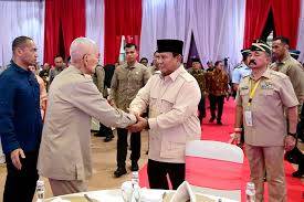 Panglima TNI Dampingi Presiden RI dalam Acara Halal Bihalal Bersama Purnawirawan TNI AD