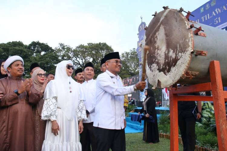 Dipusatkan di Kecamatan Huta Bayuraja, Bupati Buka MTQ Ke-51 Tingkat Kabupaten Simalungun 2025