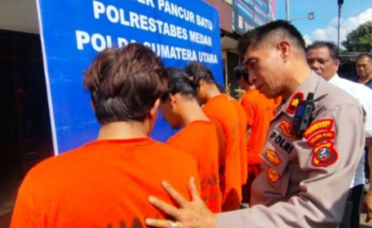 2 Bulan , Polsek Pancurbatu Amankan 17 Pelaku Pidana