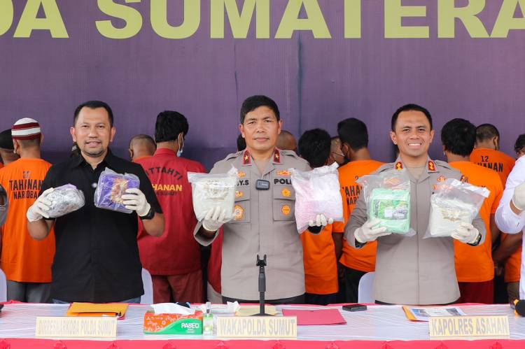 Polda Sumut Tegaskan Perang Terhadap Narkoba, Ini hasilnya