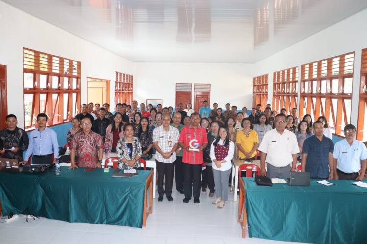Wakil Bupati Toba Launching 13 Sekolah di Kabupaten Toba sebagai Kandidat Sekolah Rujukan Google