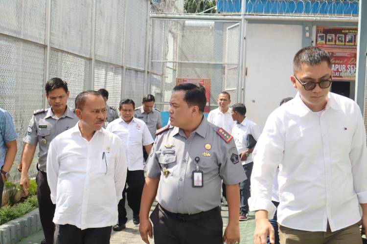 Anggota Komisi XIII DPR RI Maruli Siahaan "Angkat Tangan" Dan Kagum ke Lapas Pancur Batu