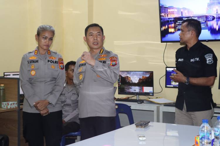 Kapolres Pematangsiantar Sambut Kunker Tim Supervisi Bid TIK Polda Sumut