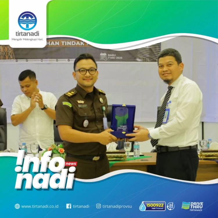Perumda Tirtanadi Sumut, Menerima Kunjungan Kejari Medan "Sosialisasi dan Penyuluhan Penerangan Hukum"