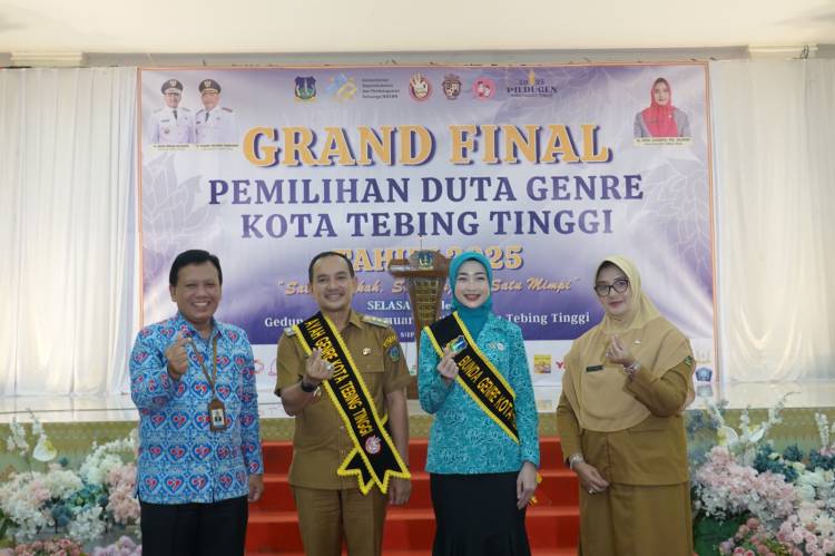 Grand Final Pemilihan Duta GenRe Kota Tebingtinggi 2025,  Diharapkan Jadi Role Model Dan Penyaluran Informasi