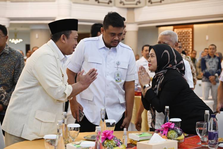 Menteri ATR/BPN Rapat Bersama Gubernur Bobby Nasution Bahas Penyelesaian Pertanahan Sumut