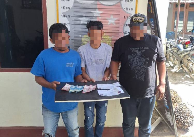 Tiga Pelaku Pungli di Sekitar Tambang Martabe Diamankan Polsek Batangtoru
