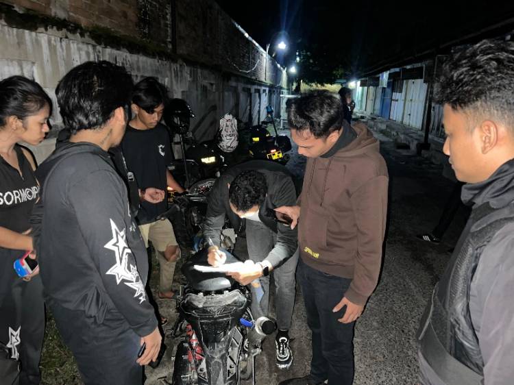 Cegah Premanisme ,Polres Pematangsiantar Gencar Patroli Malam Hari