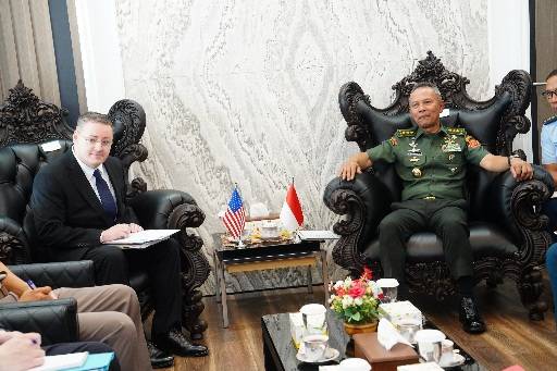 Tingkatkan Keamanan Kawasan, Kasum TNI Terima Deputi Pertahanan AS
