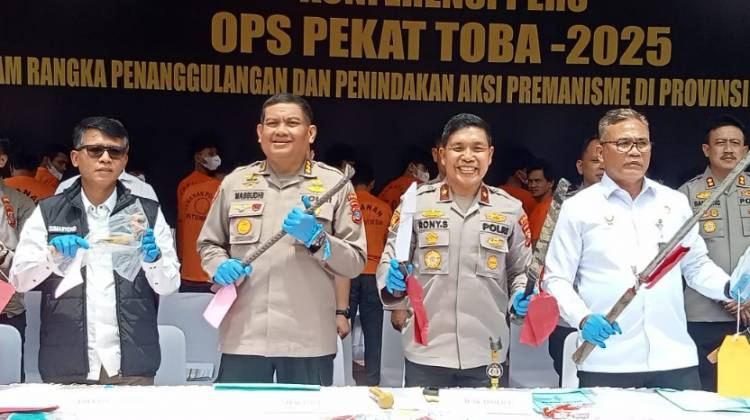 Polda : Berikan Rasa Aman dan Nyaman Berinvestasi  1.130 Preman di Sumut Dijaring