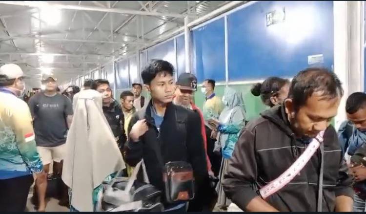 Bakamla RI Bersama Satgas TNI Gagalkan Pengiriman 25 CPMI Nonprosedural ke Malaysia