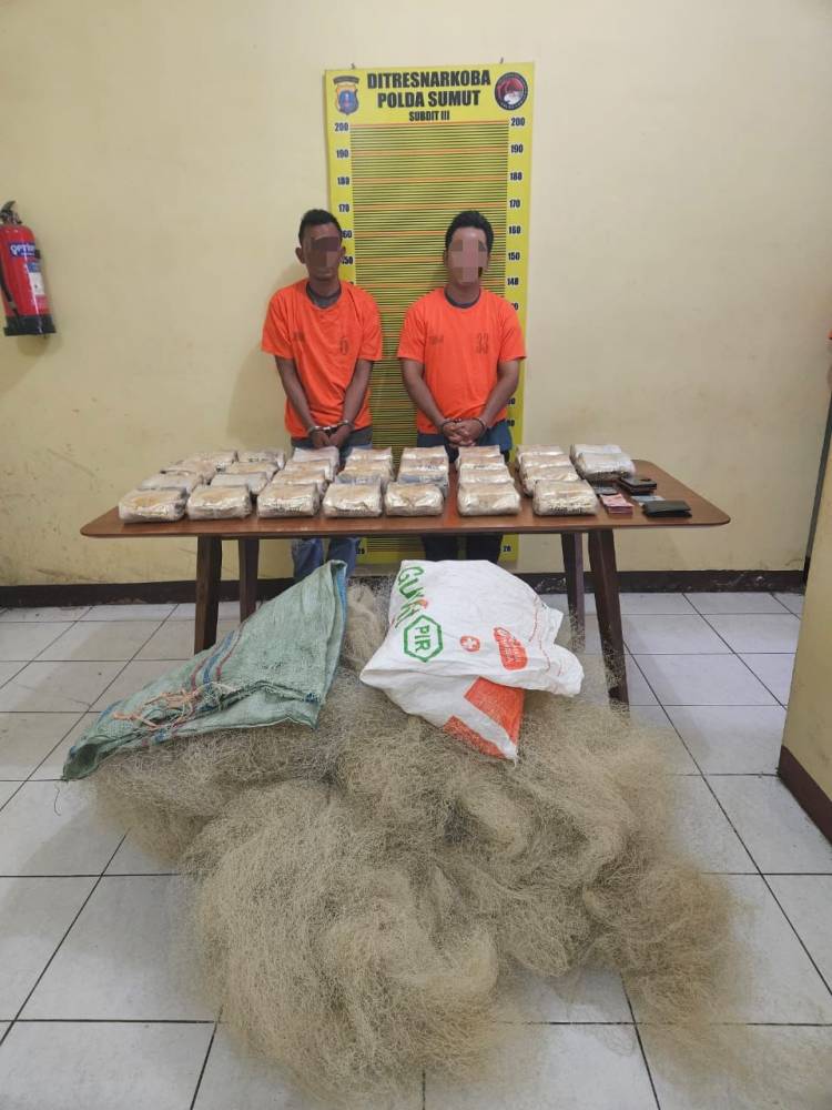 Jaringan Malaysia Dibongkar, Timsus Polda Sumut Gagalkan Peredaran 30 Kilogram Sabu