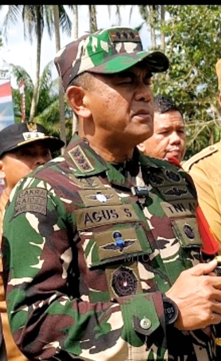 Danrem 022/Pantai Timur: "Membangun Desa Salah Satu Program Presiden Prabowo Subianto"