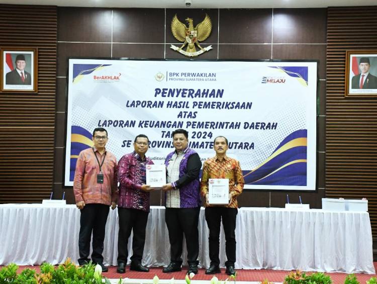 Samosir Raih  Opini WTP ke-8 Berturut-Turut