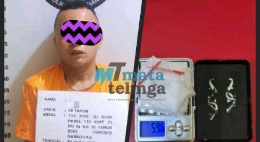 Pria Tj.Balai Coba Bisnis Sabu di Aekkanopan