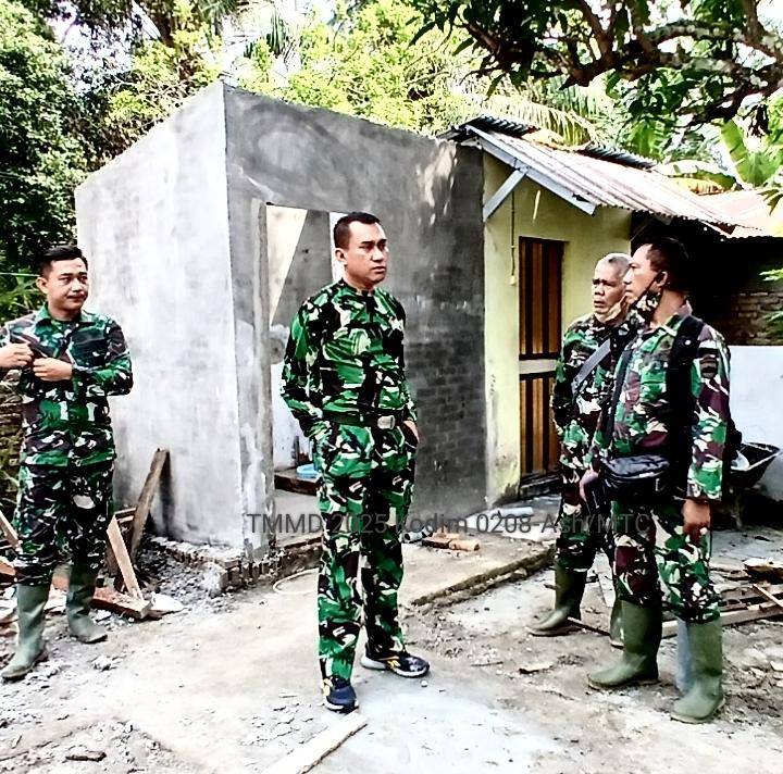 Dansatgas TMMD Kodim 0208/Asahan "Kekompakan Dan Sinergitas TNI Dan Masyarakat Terjalin Kuat"