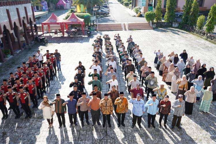 Apel Perdana, Pesan Ketua PPIH: Ikhlas, Jujur, Bersemangat