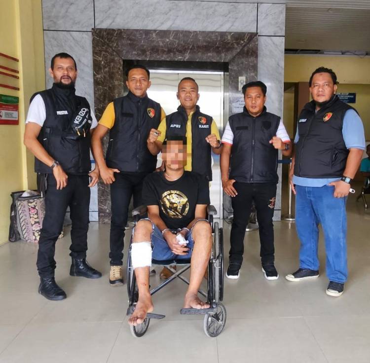 Pelaku Curanmor Kena Bedil Polisi