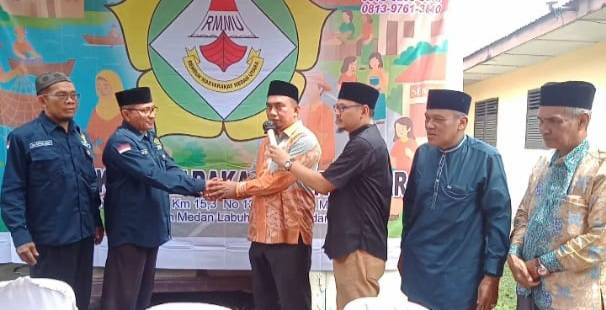 Peresmian Sekretariat RMMU, Zulfan Nazli Optimis Visi Misi Akan Bermanfaat Bagi Masyarakat Medan Utara