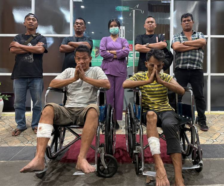 Polsek Medan Area Tembak Dua Pelaku Residivis Curanmor