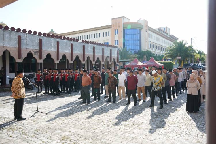 Apel Perdana, Pesan Ketua PPIH: Ikhlas, Jujur, Bersemangat