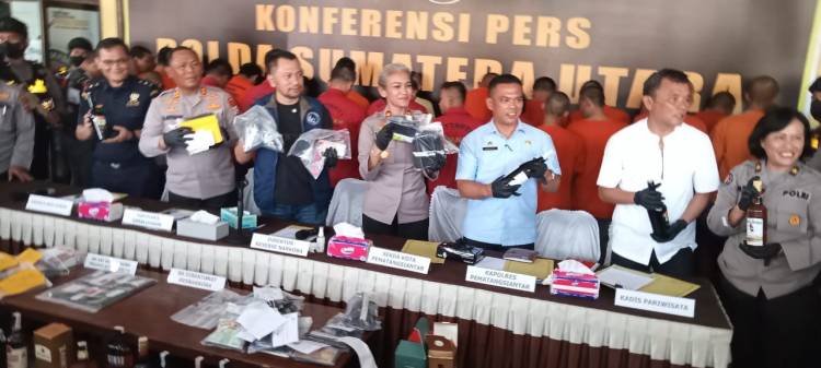 Polda Sumut Ungkap Peredaran Ekstasi di Studio 21 Siantar