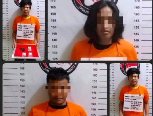 Timsus Bentukan Kapolres Labuhanbatu Kembali Beraksi, Empat Pengedar Si Putih Gol