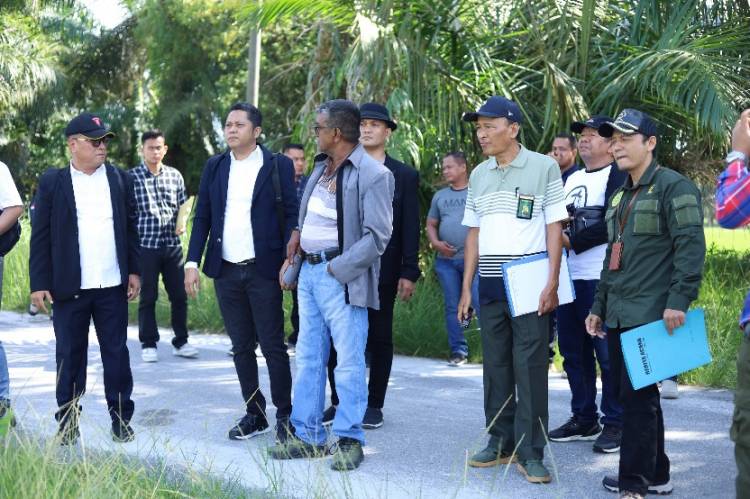 Sidang Lapangan, Pengacara Minta Cabut Pembatalan SK SHM Sarudin Purba