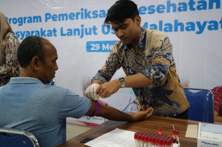 Pelindo Regional 1 Malahayati Gelar Pemeriksaan Kesehatan Gratis untuk Lansia
