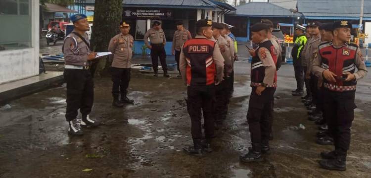 Polres Simalungun Kirim 50 Personel Amankan Kunjungan Wakil Presiden Gibran Rakabuming Raka di Humbahas