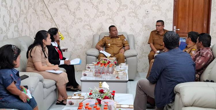 Bupati Toba Terima Audiensi dari Panti Karya Hephata Bahas Kegiatan &ldquo;We Ring The Bell